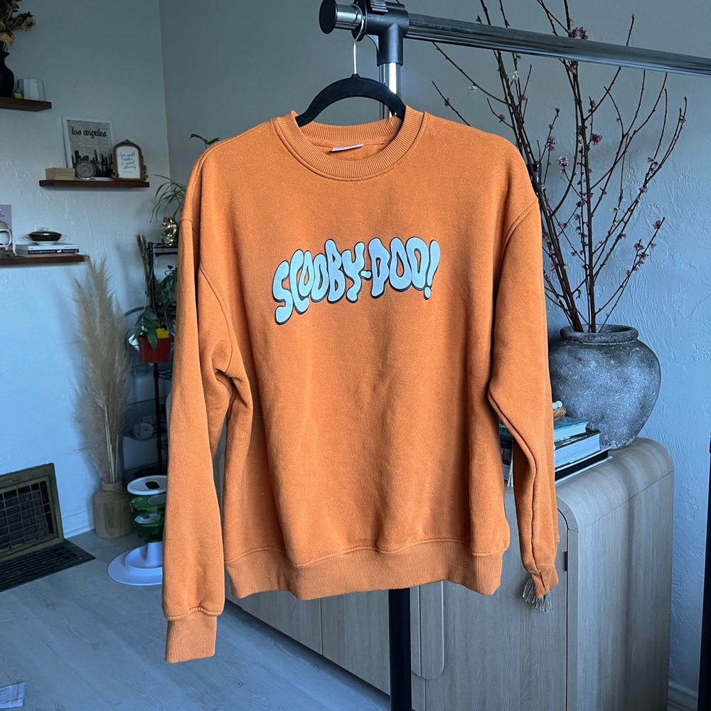 Cotton On Scooby-Doo Burnt Orange Crewneck Sweater